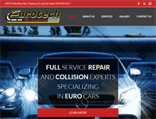 Tablet Screenshot of eurotechmotorsports.net